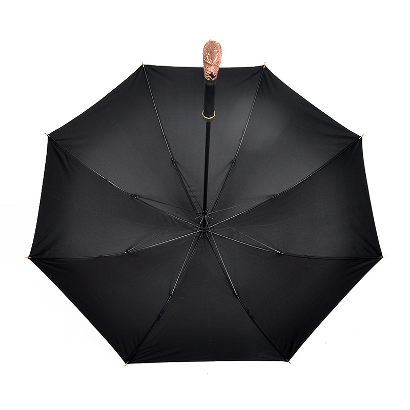 China manufacture High-class Long Handle Windproof Animal Head luxury Umbrella