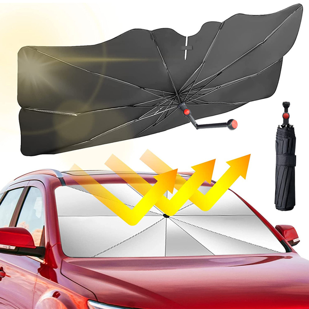 Best Quality Sun Uv Protection Car  sunshade Windshield Sunshade Front Side  Umbrella For Car