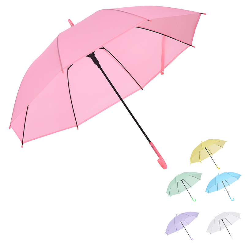 Cheap Windproof rain custom straight golf Promotion Parapluie Sombrillas clear PVC TPU Poe paraguass Transparent Clear Umbrella