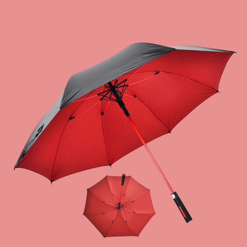 High quality promotion auto open windproof custom logo printed large oversize uv coating blunt straight golf umbrella