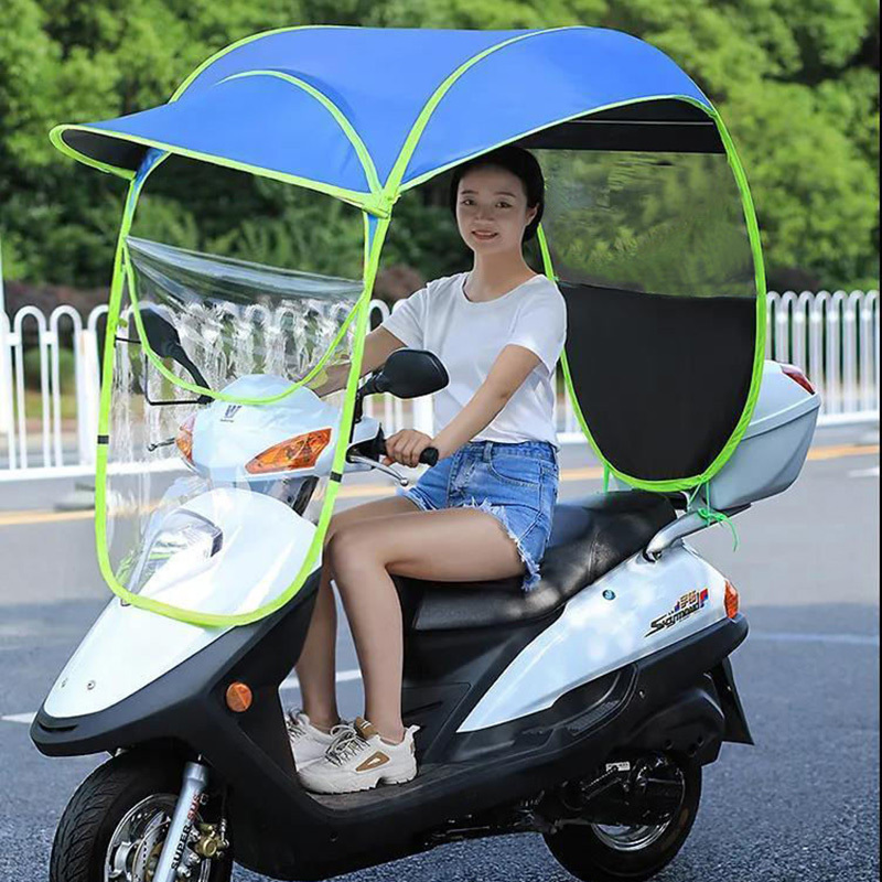 Fashion Style Rain Cover Mobility Scooter Umbrella Electric Bike Umbrella