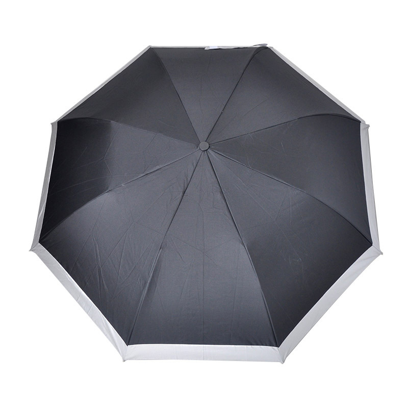 Custom Automatic Opening Folding Umbrella Light Contemporary Design with Logo for Sun and Rain for Business Gifts