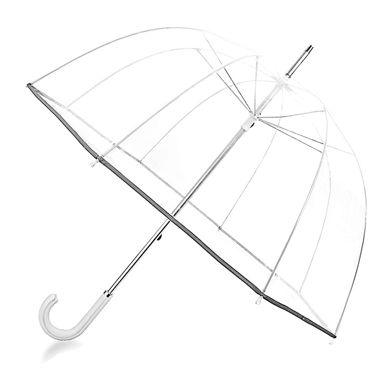 Custom high quantity flash colorful  transparent umbrella clear umbrella