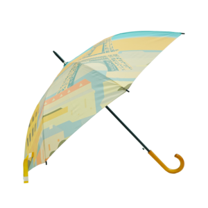 Custom popular sombrilla Japanese parasol umbrellas for the rain