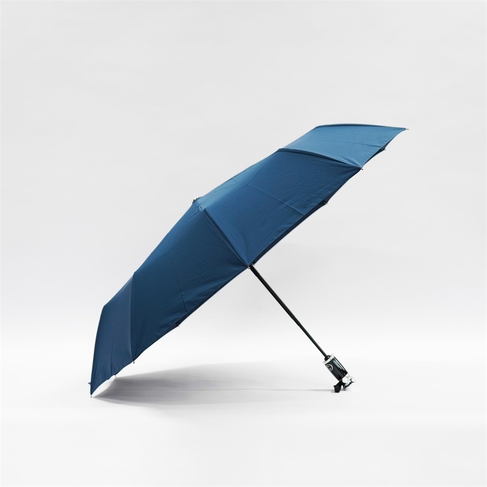 WindProof Pongee Rain Travel 3 Folding Auto Open Auto Close Big Folding Uv Umbrella Automatic Foldable