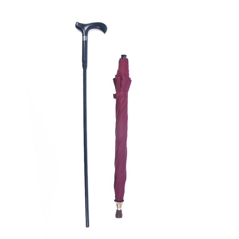 Magic Separable Crutch Rain Walking Stick Umbrella cane