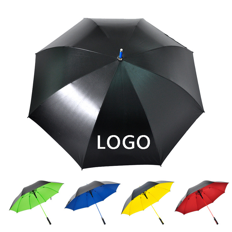 China Factory Custom New Model UV Big Large Windproof Rain Parapluies  Gift Golf Umbrella With Logo Printing For Promotion