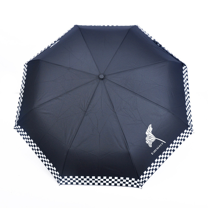 Wholesale Best Quality Umbrella  Supplier 3 Folding Foldable Mini Umbrellas Custom With logo