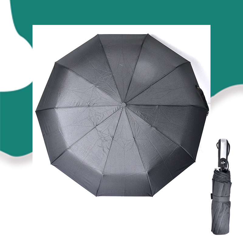 Factory Wholesale Custom Logo Travel Umbrella Pantone Color Customized Designs Metal Frame Windproof Automatic Folding Umbrellas