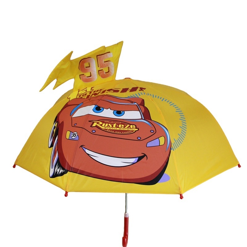 Wholesale Customized 3D Cute Kids Cartoon Umbrella Animals Print Children Umbrella