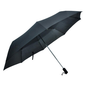 Wholesale  Black Color Portable folding umbrella 5 Fold Umbrella