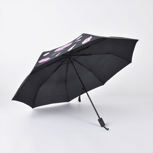 Custom Made Umbrellas Photo Water 3 Fold colour Changing Umbrella