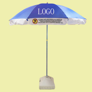 Custom Print Cheap Folding Portable Mini Large Big Promotion  Beer Parasol Beach Outdoor Umbrella