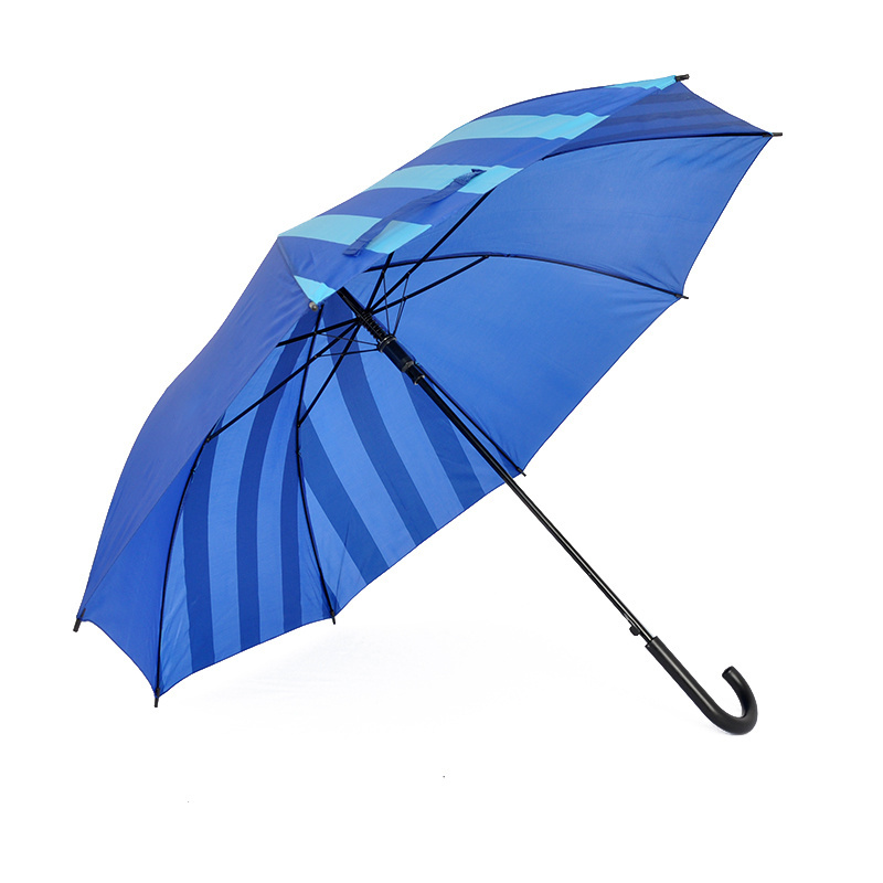 Umbrella Supplier Custom Cheap Promotional Gifts J Handle Straight Umbrella