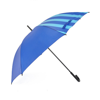 Umbrella Supplier Custom Cheap Promotional Gifts J Handle Straight Umbrella