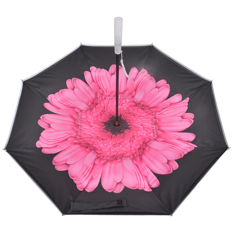 Umbrella Reversible windproof reflective Led Umbrella