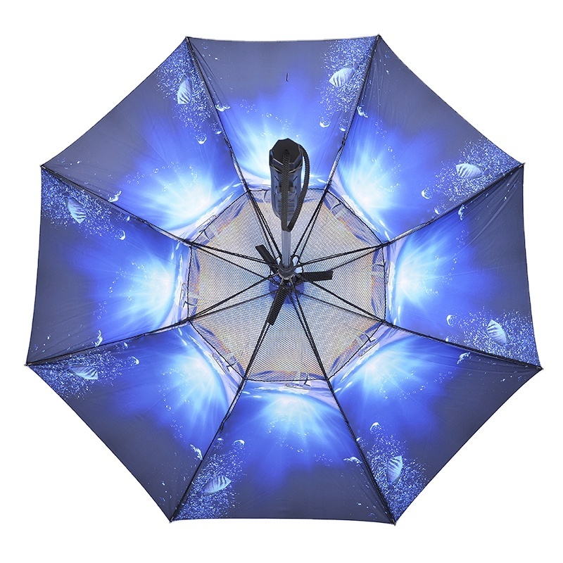 summer cooling usb battery charge umbrella with fan and water spray