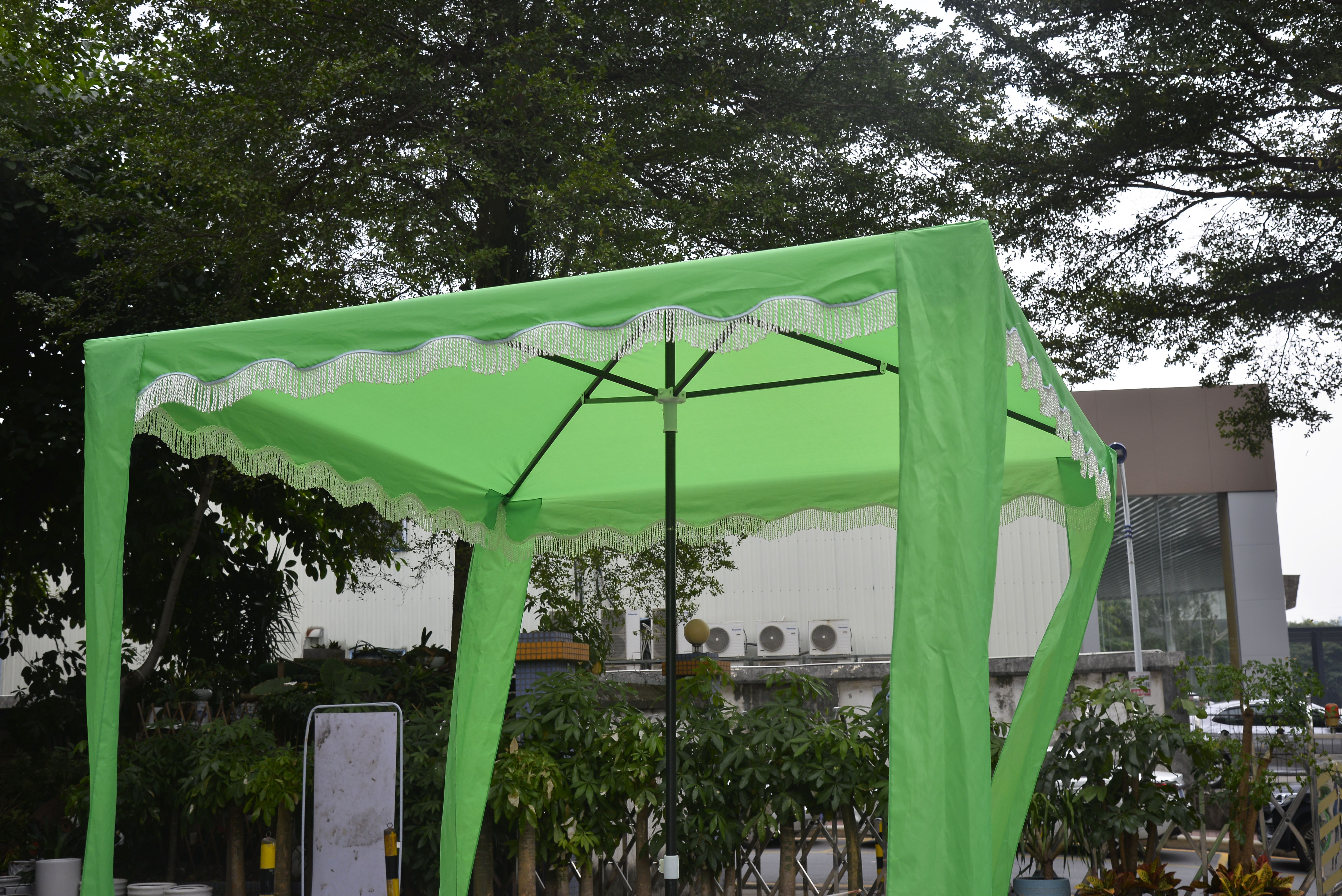 3*3m Aluminum Outdoor Sunshade Parasols Outdoor Patio Umbrellas Waterproof Garden Patio Chinese Big Garden Gazebo Umbrella