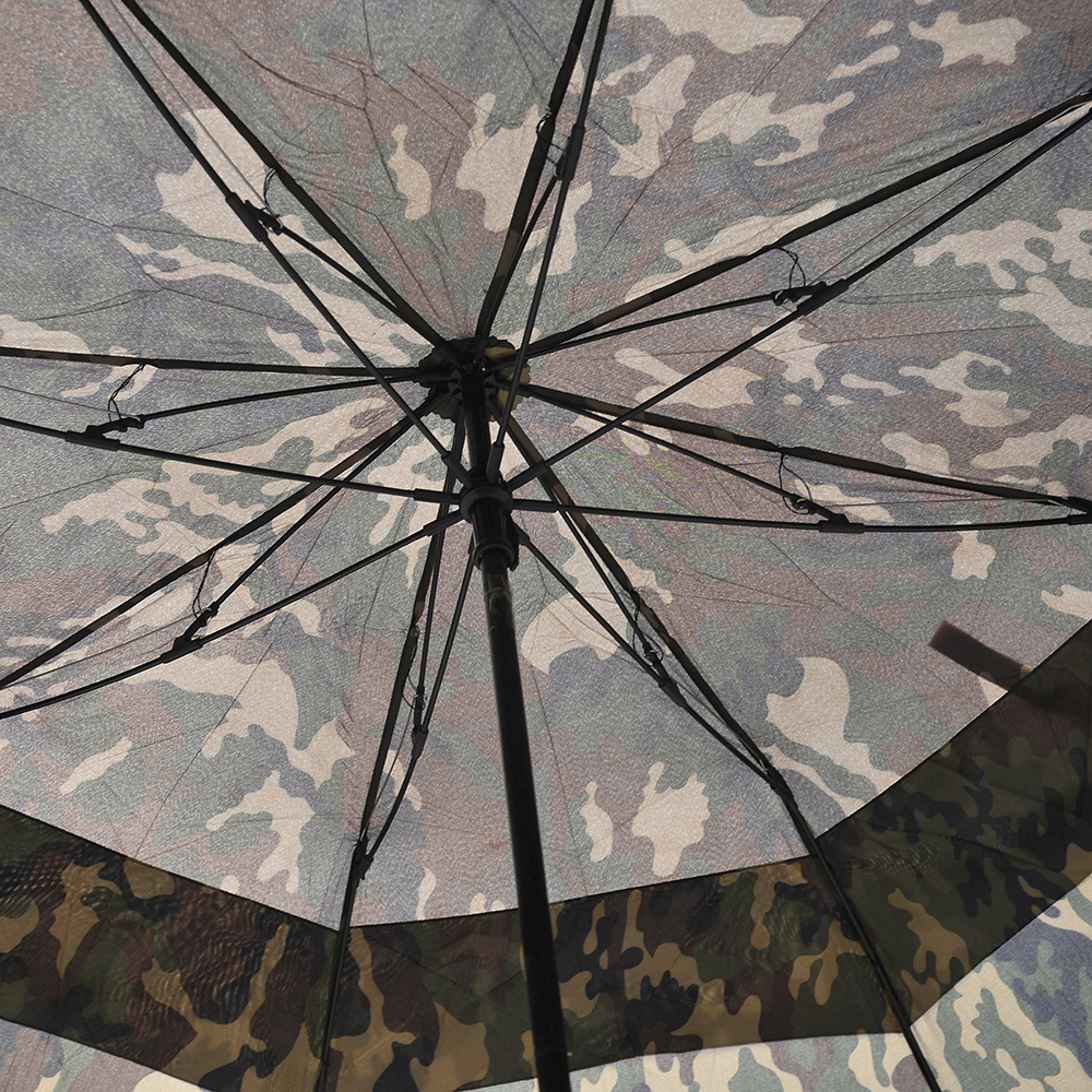 custom camouflage fabric outdoor sun  fishing umbrella with cannopy