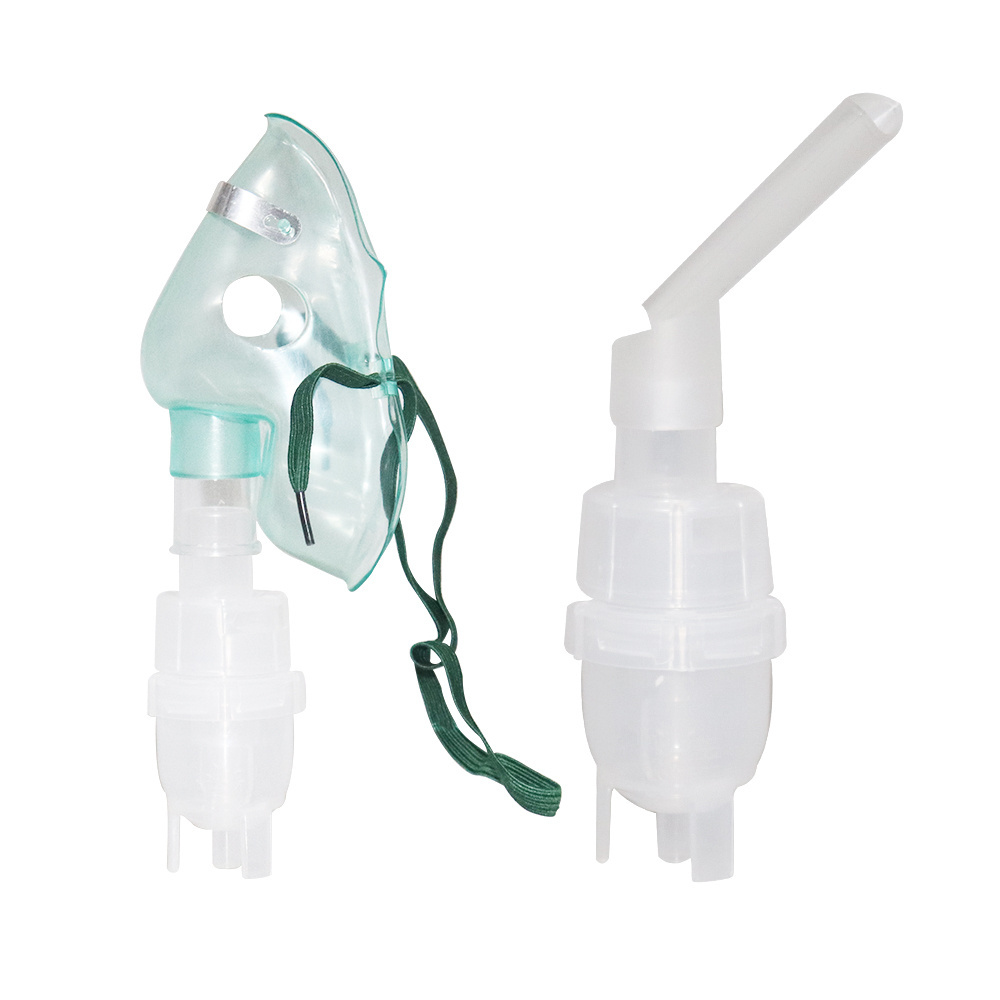 Disposable medical nebulizer mask for Adult pediatric infant, nebulizer bottle for respiratory, nebulizer kit with mask