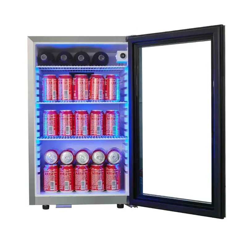 Vinopro 75L Outdoor Mini Wine Fridge And Hotel Small Counter Small Fridge Household Freestanding Compressor Refrigerator