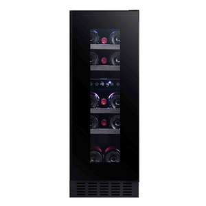 Vinopro On Sale Professional 12 Bottles Compressor Wine Fridge Glass Door Cellar Dual Zone Built In 58L Smart Wine Cooler