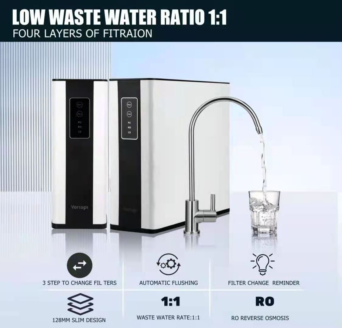 Reverse Osmosis Water Filtration Wall Mounted pure water machine Ro Water Purifier Machine QR06