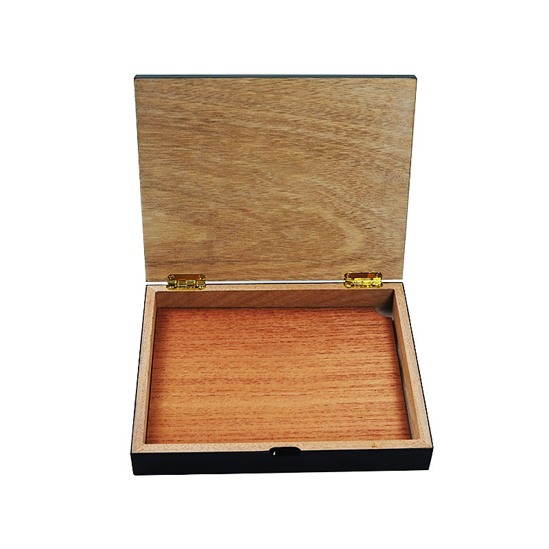 Custom Cigarette Wooden Solid Wood Cigar Box For Wholesales