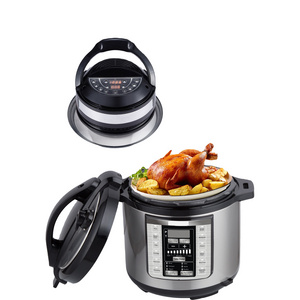 2 in 1 Electric Pressure Cooker Air Fryer