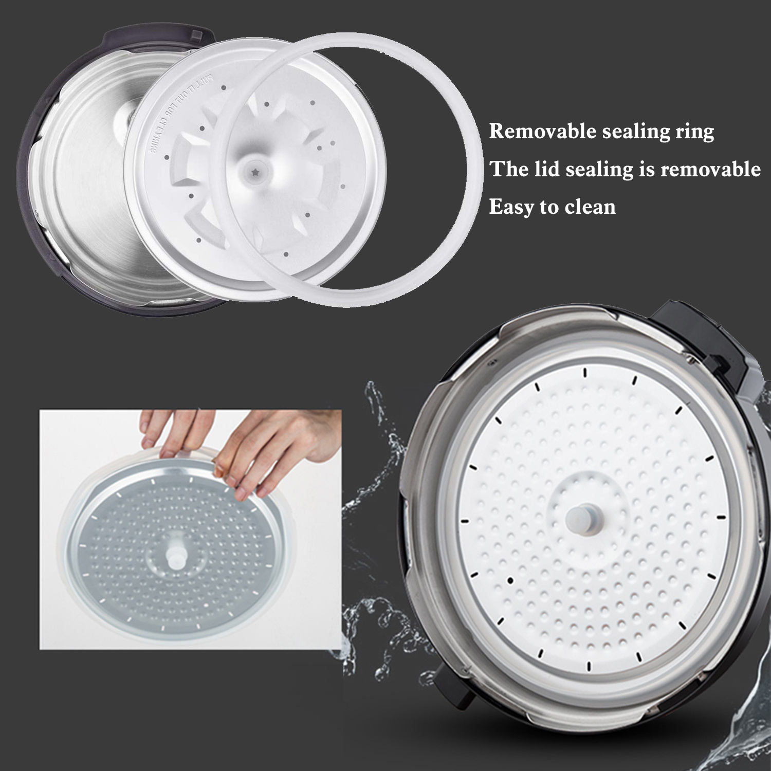 New Design IMD Touch Control  Electric Pressure Cooker Home Appliance Aluminum Inner Pot