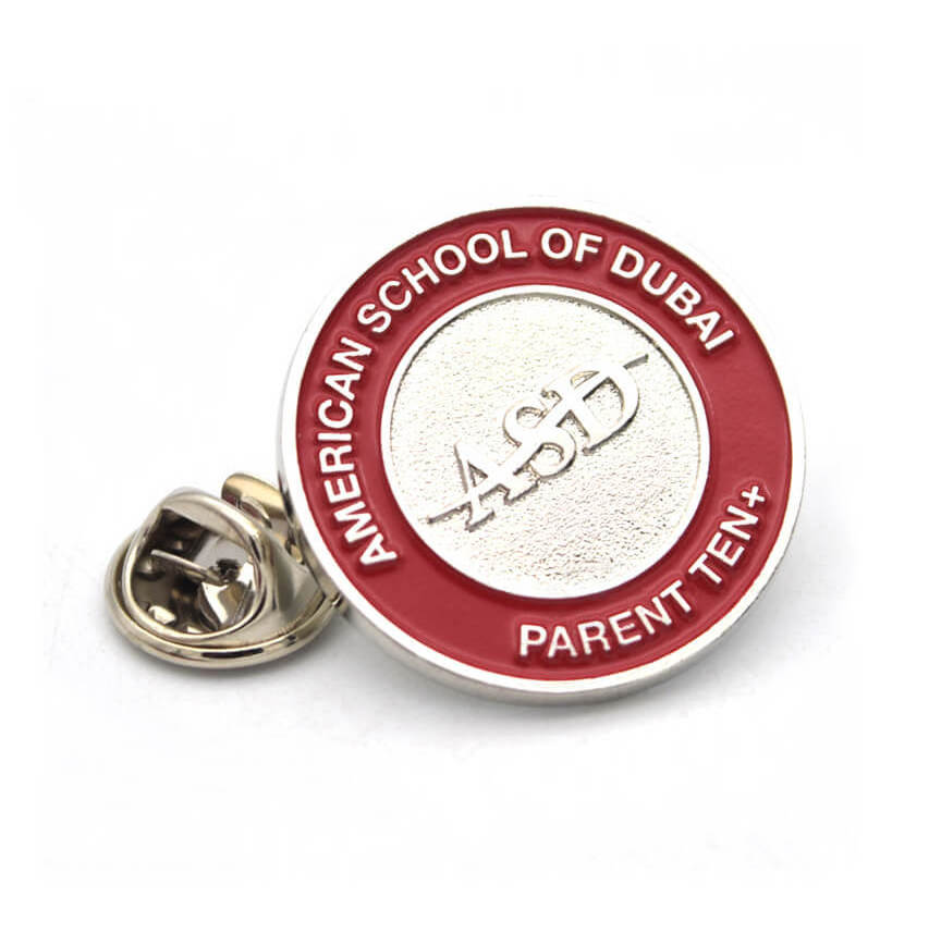 Lapel Enamel Custom Stainless Steel Pins Metal Logo