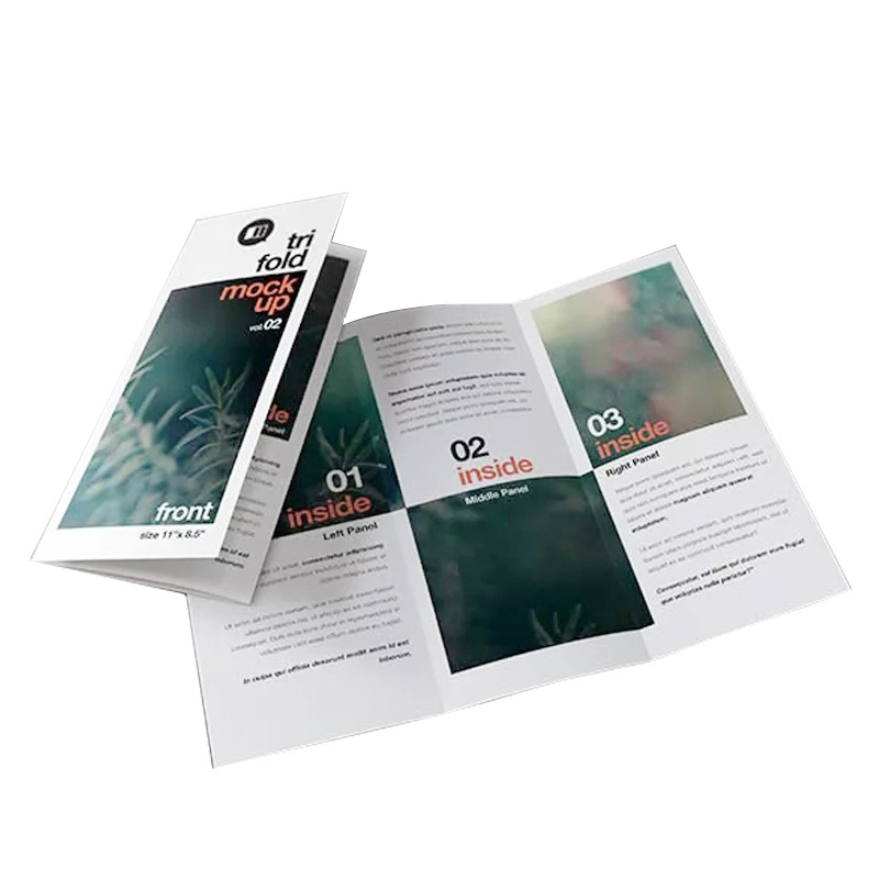 New products custom a3/a4/a5 157gms glossy coated paper flyer, floding full color leaflet printing service