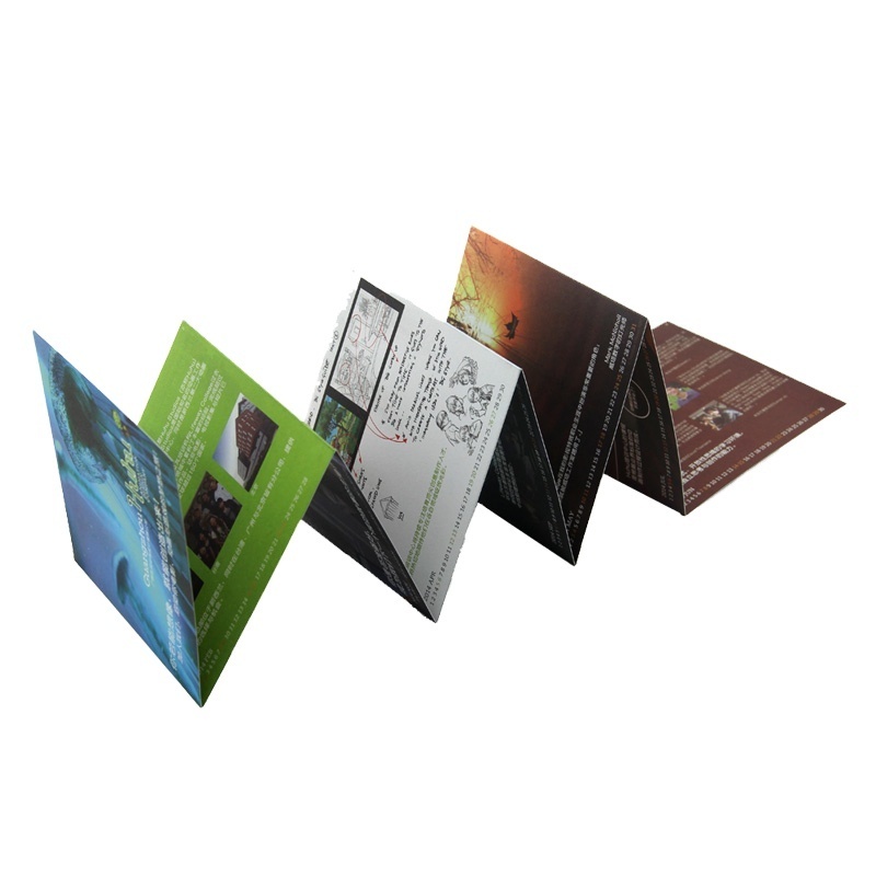 New products custom a3/a4/a5 157gms glossy coated paper flyer, floding full color leaflet printing service