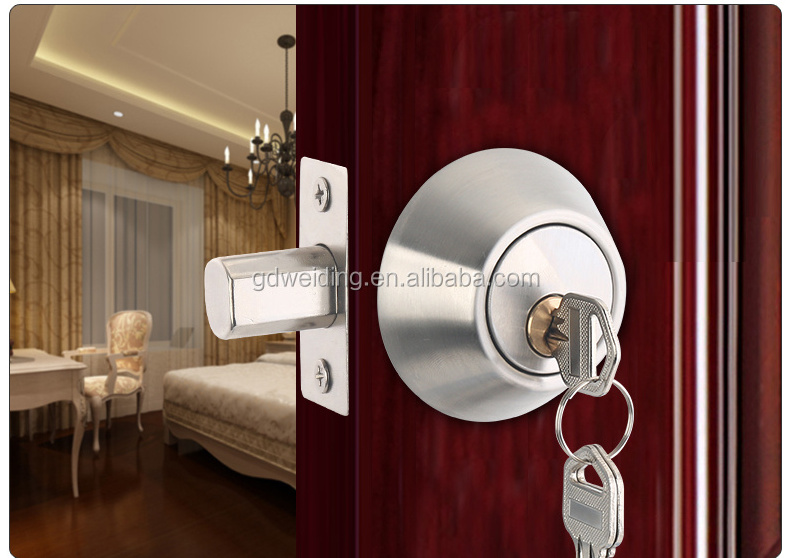 Satin Stainless Steel Double Cylinder Deadbolt lock