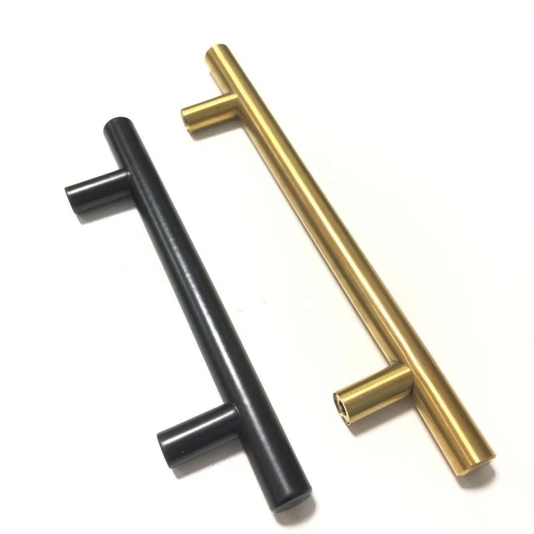 Stainless Steel Drawer Pulls T Bar Furniture Handle