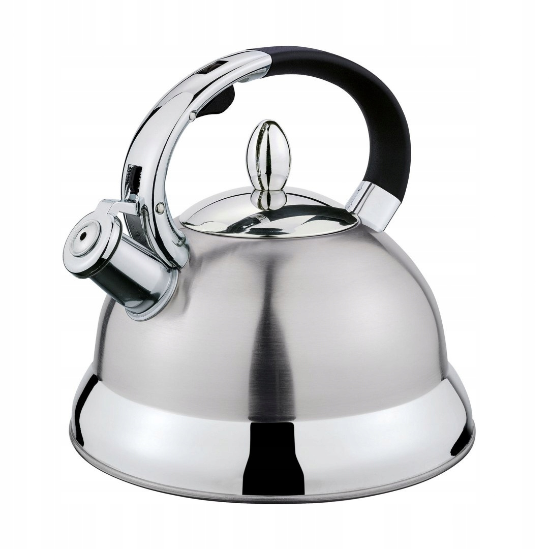 Stove top black tea kettles stainless steel water whistling kettle for boiling water