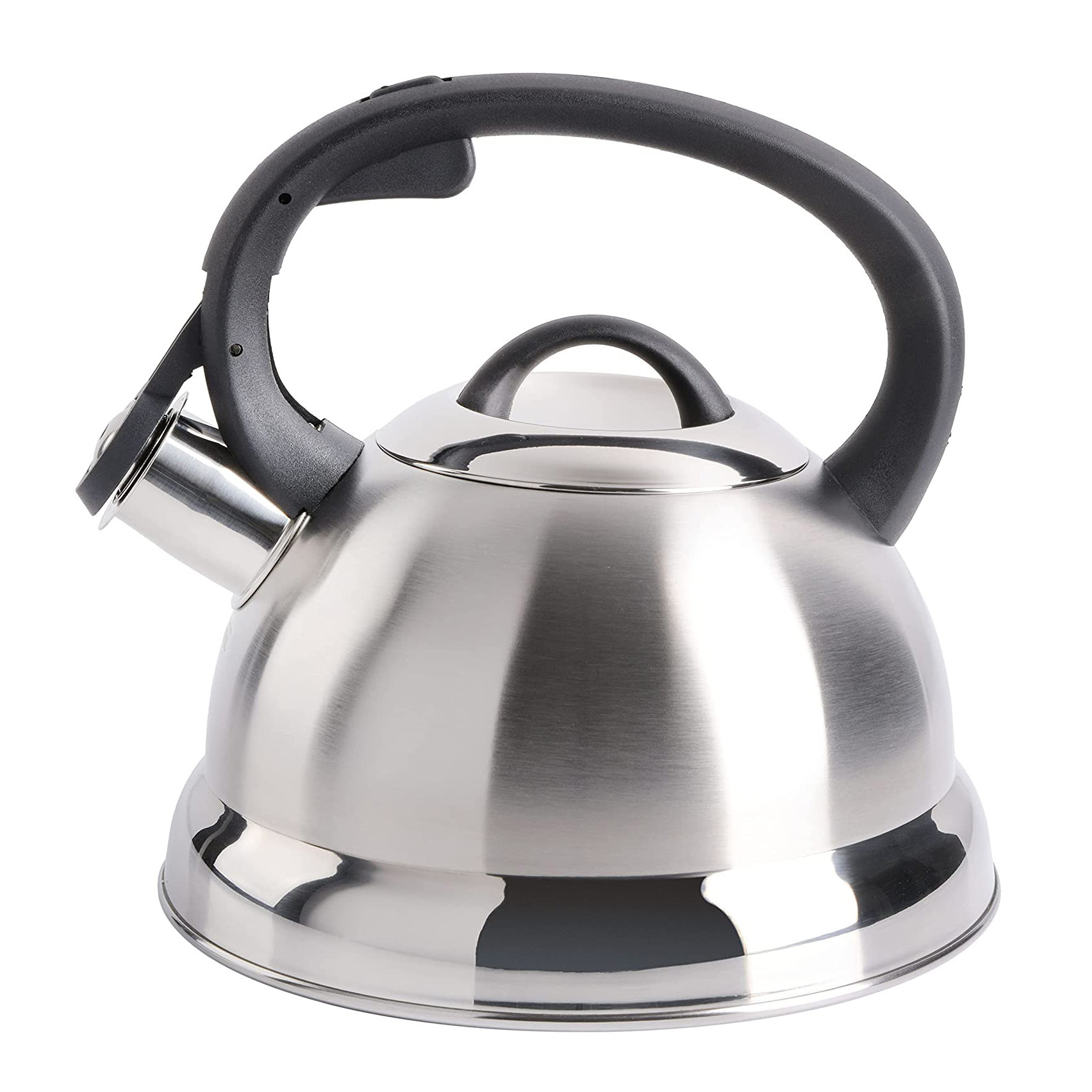 New Design Stainless Steel Whistling Kettle Gas Stove Kettle Metal Tea Pot Induction Water Kettle