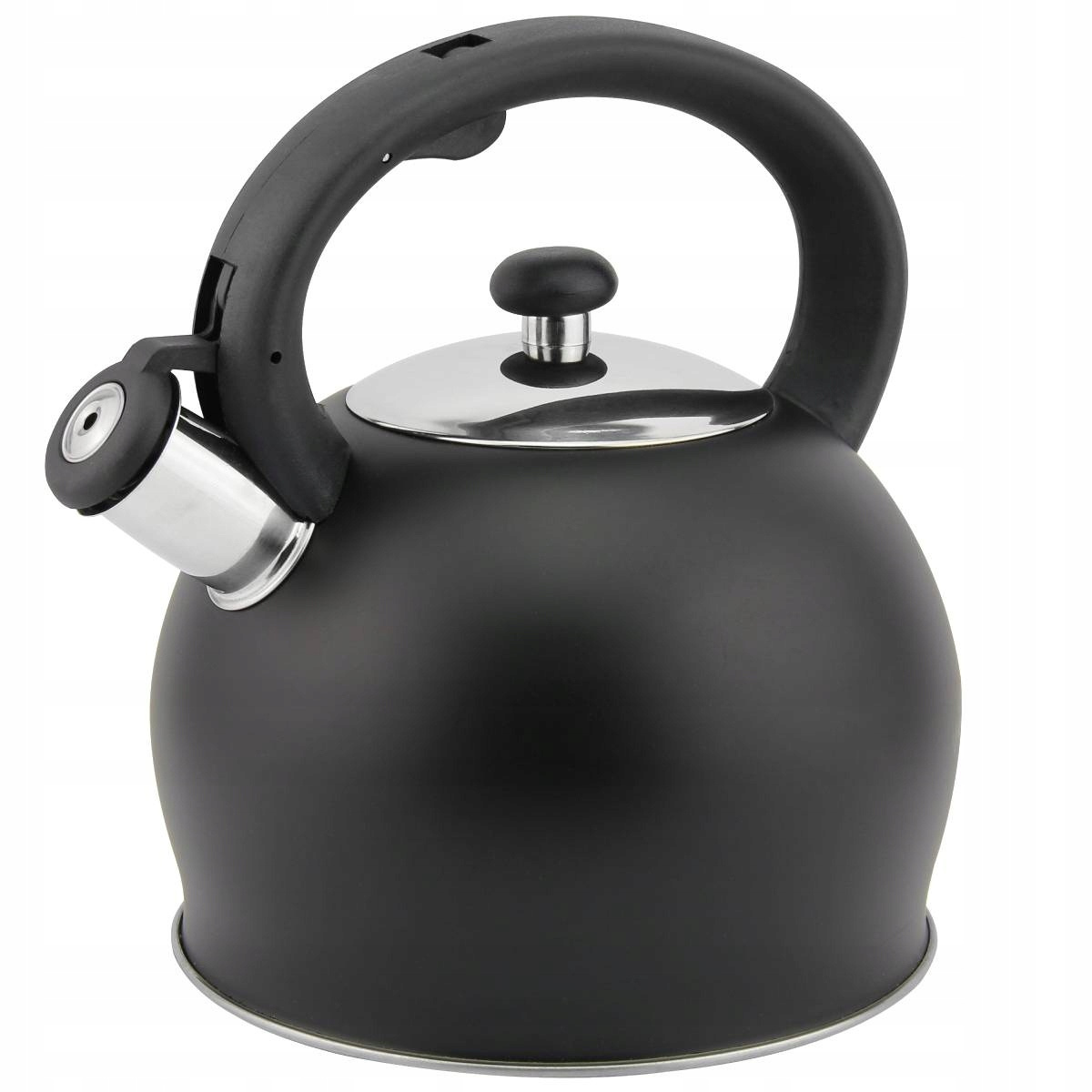 Stove top black tea kettles stainless steel water whistling kettle for boiling water