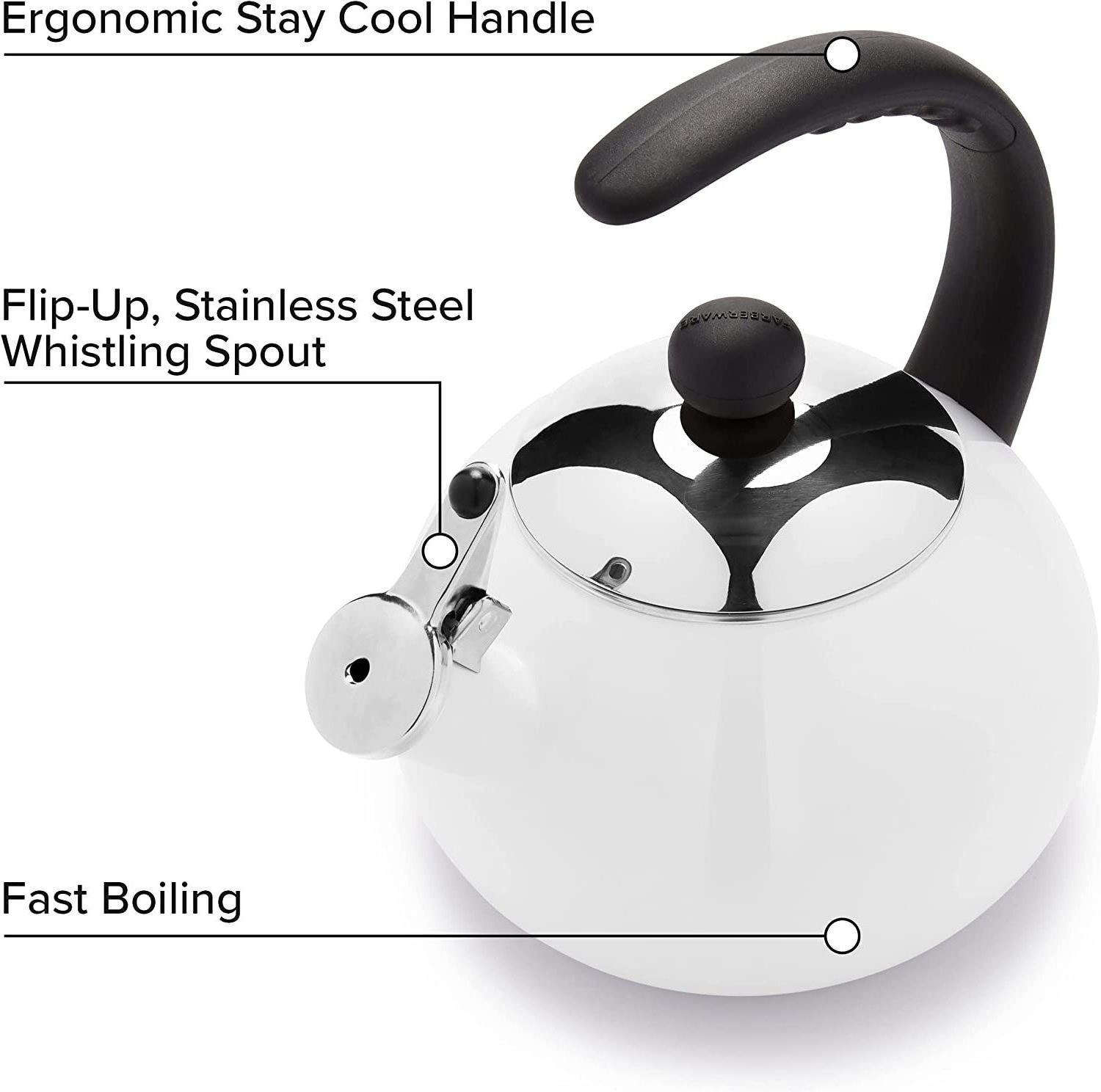 Hot Selling camping  Steel Tea Water Kettle Stove Top Whistling Kettle Stainless Steel Whistling Kettle