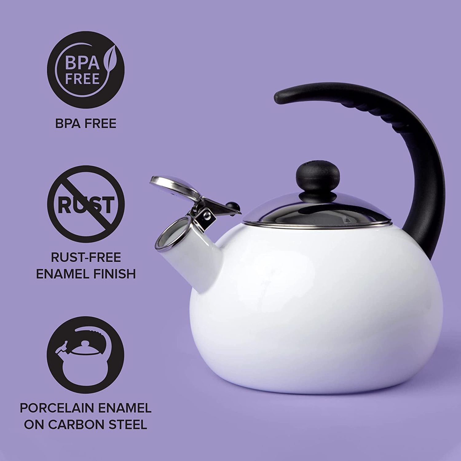 Hot Selling camping  Steel Tea Water Kettle Stove Top Whistling Kettle Stainless Steel Whistling Kettle