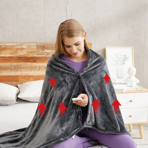 OTG Germany Flannel Smart Portable Battery Rechargeable Electric Usb Wearable Heated Blanket Shawl