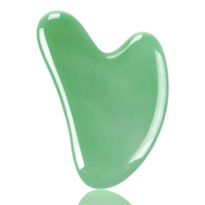 Jade Stone Gua Sha Tool Face Body Skin Massage Toxins Prevents Wrinkles SPA Acupuncture Therapy Trigger Point Treatment