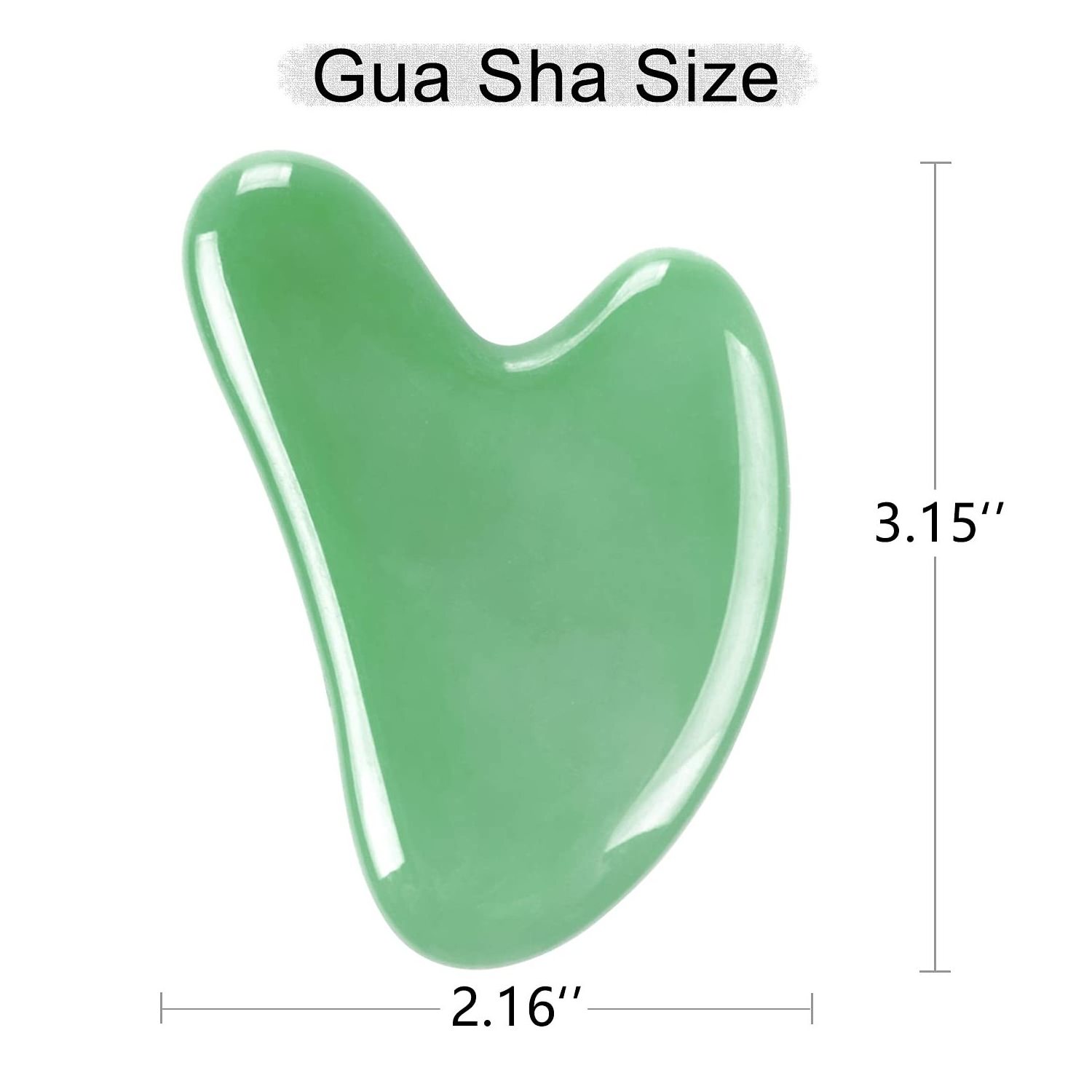 Jade Stone Gua Sha Tool Face Body Skin Massage Toxins Prevents Wrinkles SPA Acupuncture Therapy Trigger Point Treatment