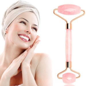 Jade Roller Face Gua Sha Scraping Tool Natural Stone Anti Aging Beauty Facial Massage Set Beautiful Skin Detox Reduce Wrinkles