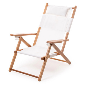 Wood chair garden Folding Beach Chair Outdoor Camping Pastoral leisure  Picnic deck  Lounge camping Recliner fishing chairs