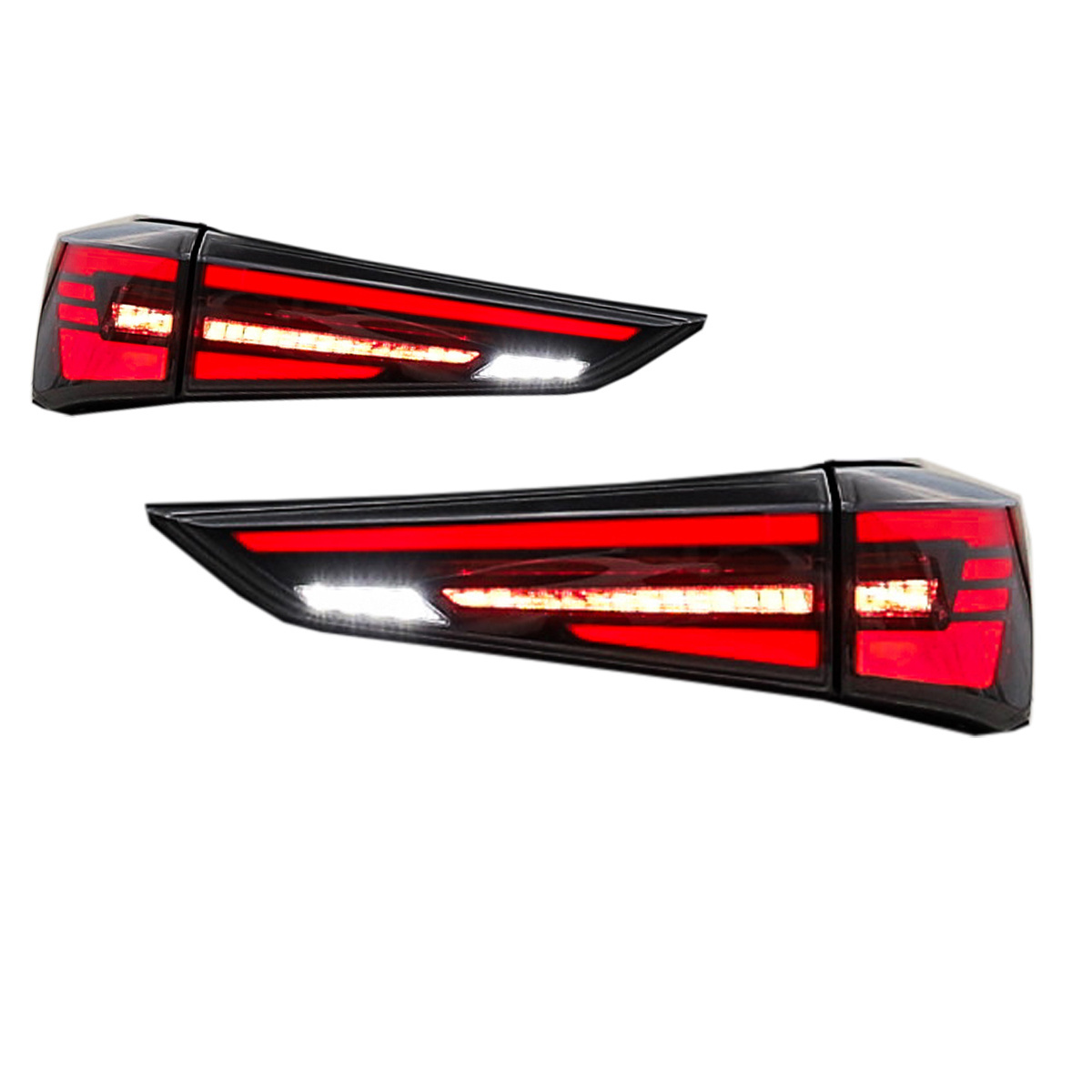 1Set Car Styling Tail Lights TailLight For Toyota Highlander 2020 2021 2022 LED Rear Lamp