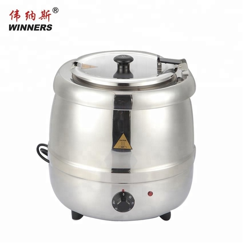 10L electric stockpot stainless steel soup pot for cooking