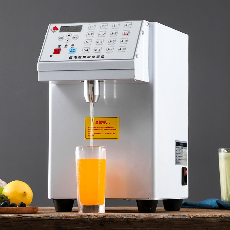 Hot sale bubble tea syrup dispenser machine syrup warmer Micro-computer liquid dispensing machine