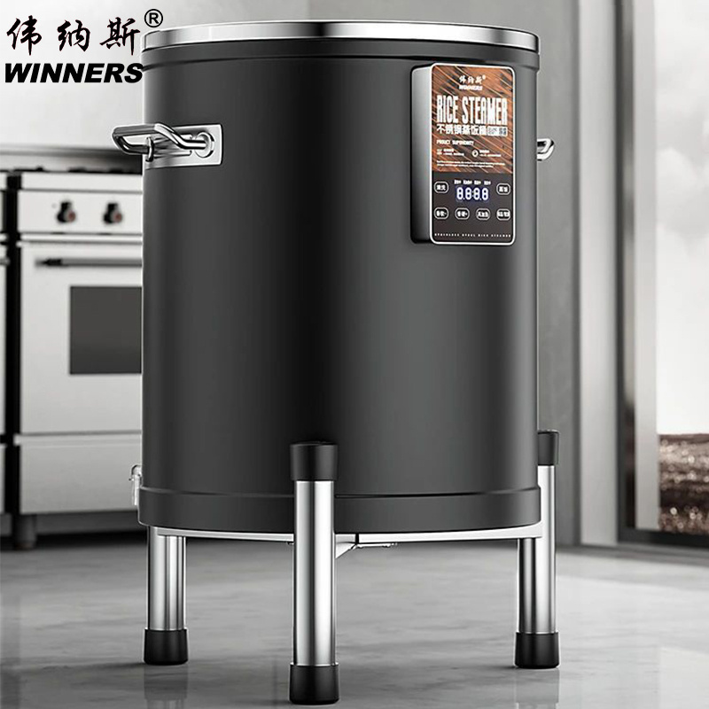 WINNERS electric rice cooker big size commercial 45l rice cooker rice steamer large capacity 45l for canteens