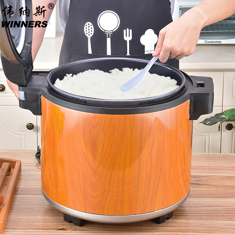 WINNERS commercial electric stainless steel pot food warmer electric soup rice warmer for hotel